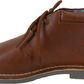 Roamers Brown 2 Eyelet Retro Mod Style Leather Desert Boots