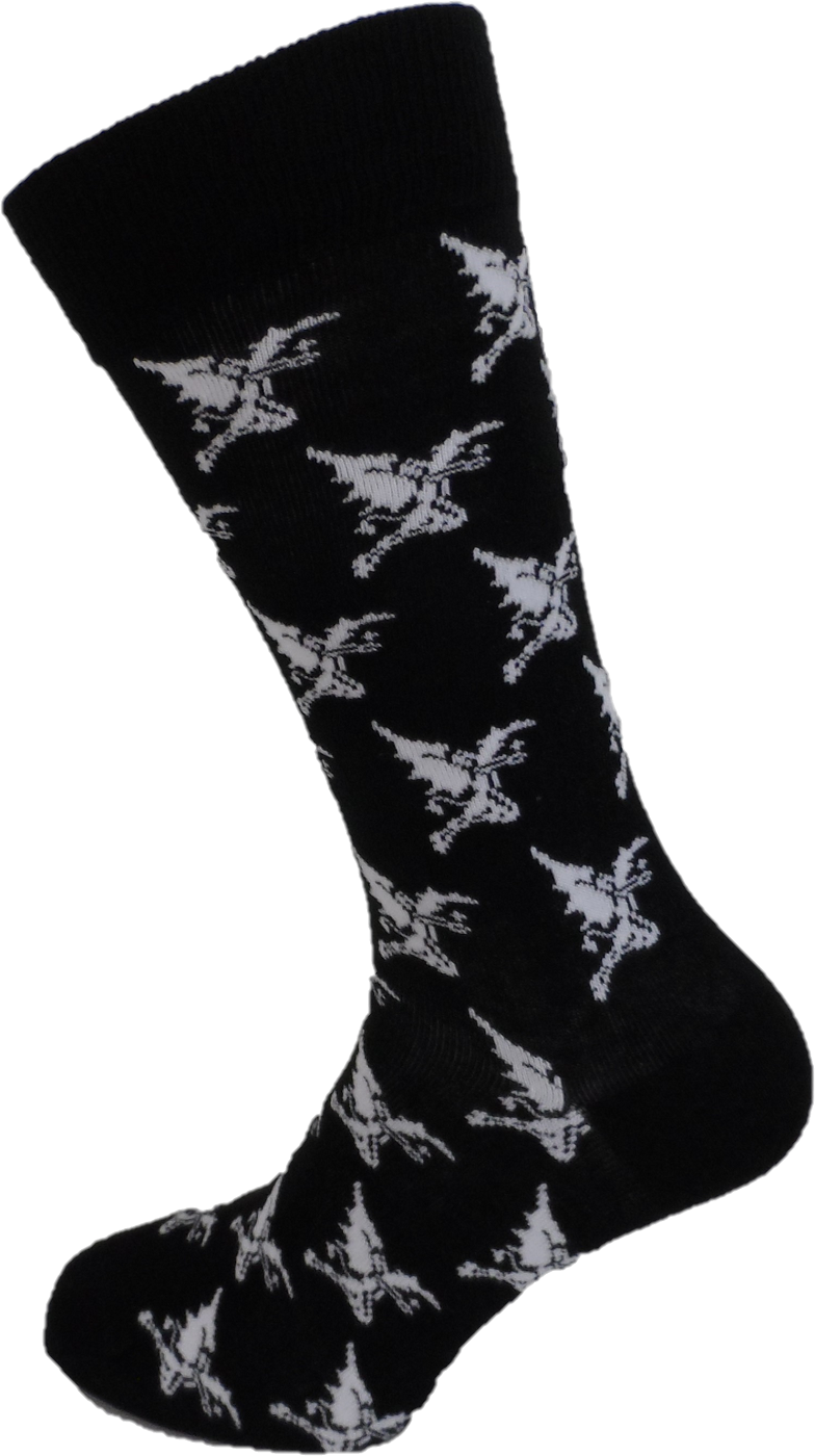 Mens Officially Licensed Black Sabbath Logo Socks