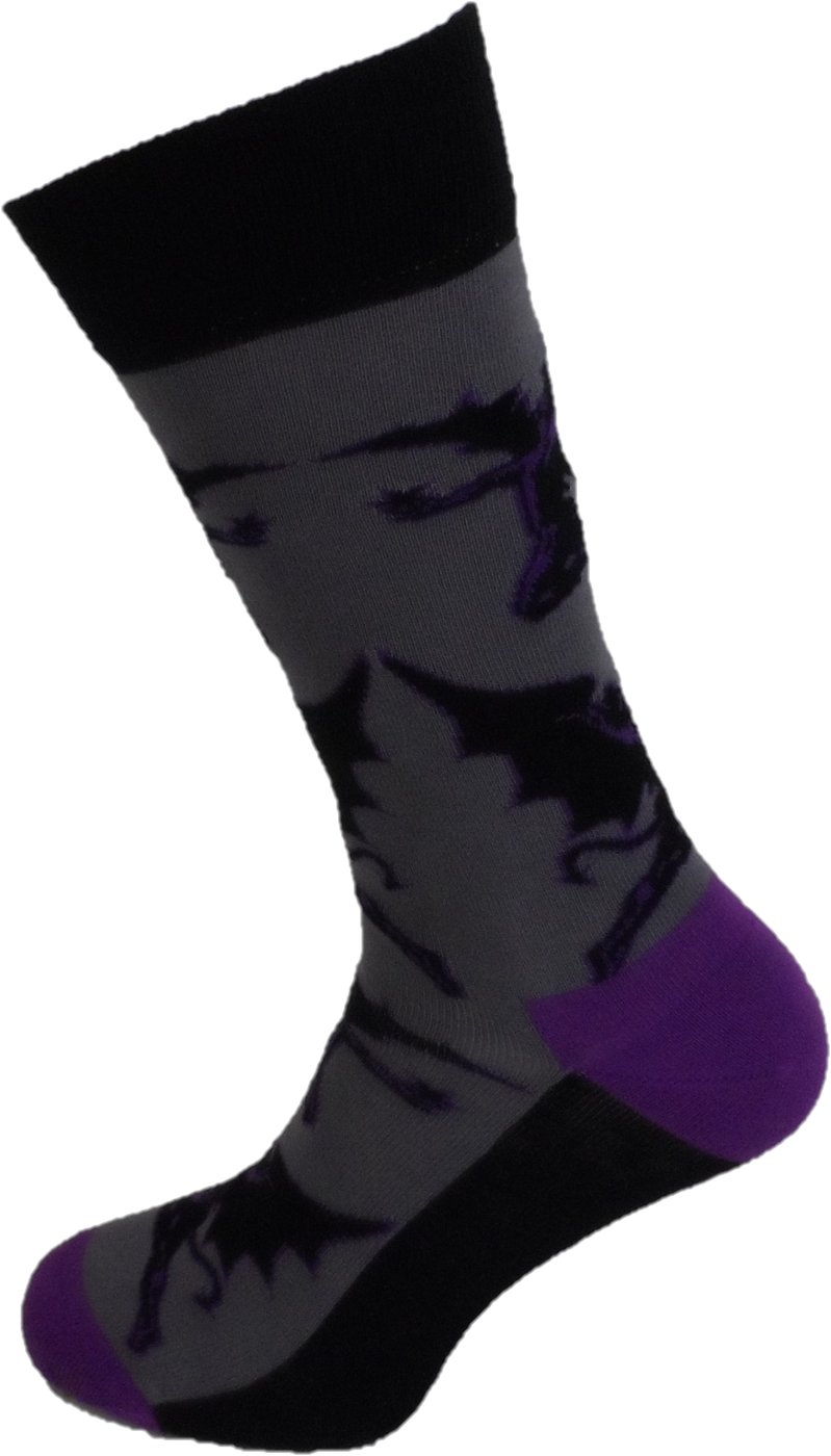 Mens Officially Licensed Black Sabbath Logo Socks