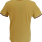 Lambretta Men`s Gold Triple Tipped 100% Cotton Polo Shirts