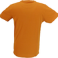 Lambretta Mens Orange Fade Racing Stripe Retro T Shirt