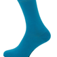 Mens 2 Pair Pack Turquoise Retro Socks