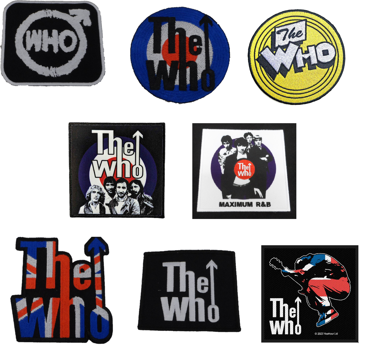 The Who Arm Patches