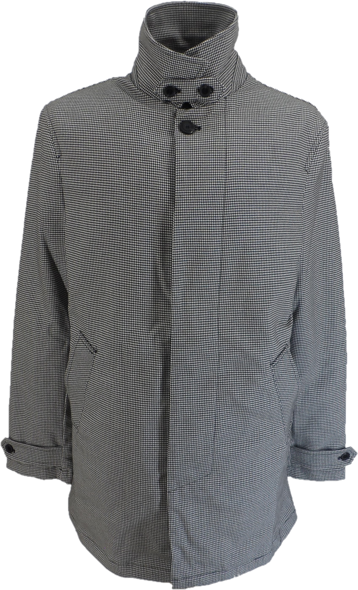 Mens hot sale dogtooth coat