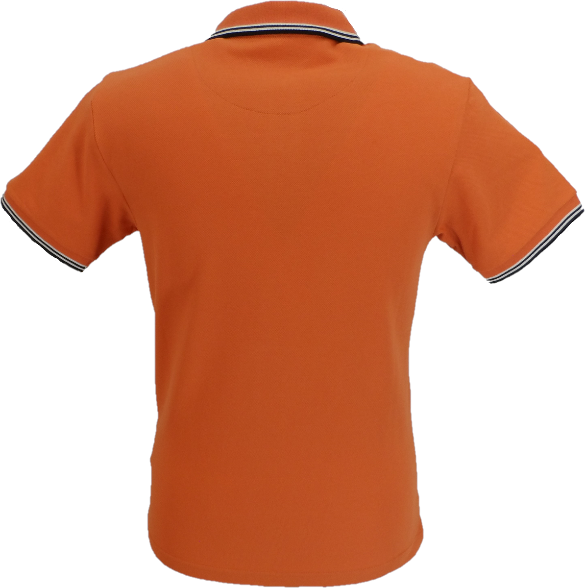 Trojan Records Orange Badged Classic Retro Polo Shirt