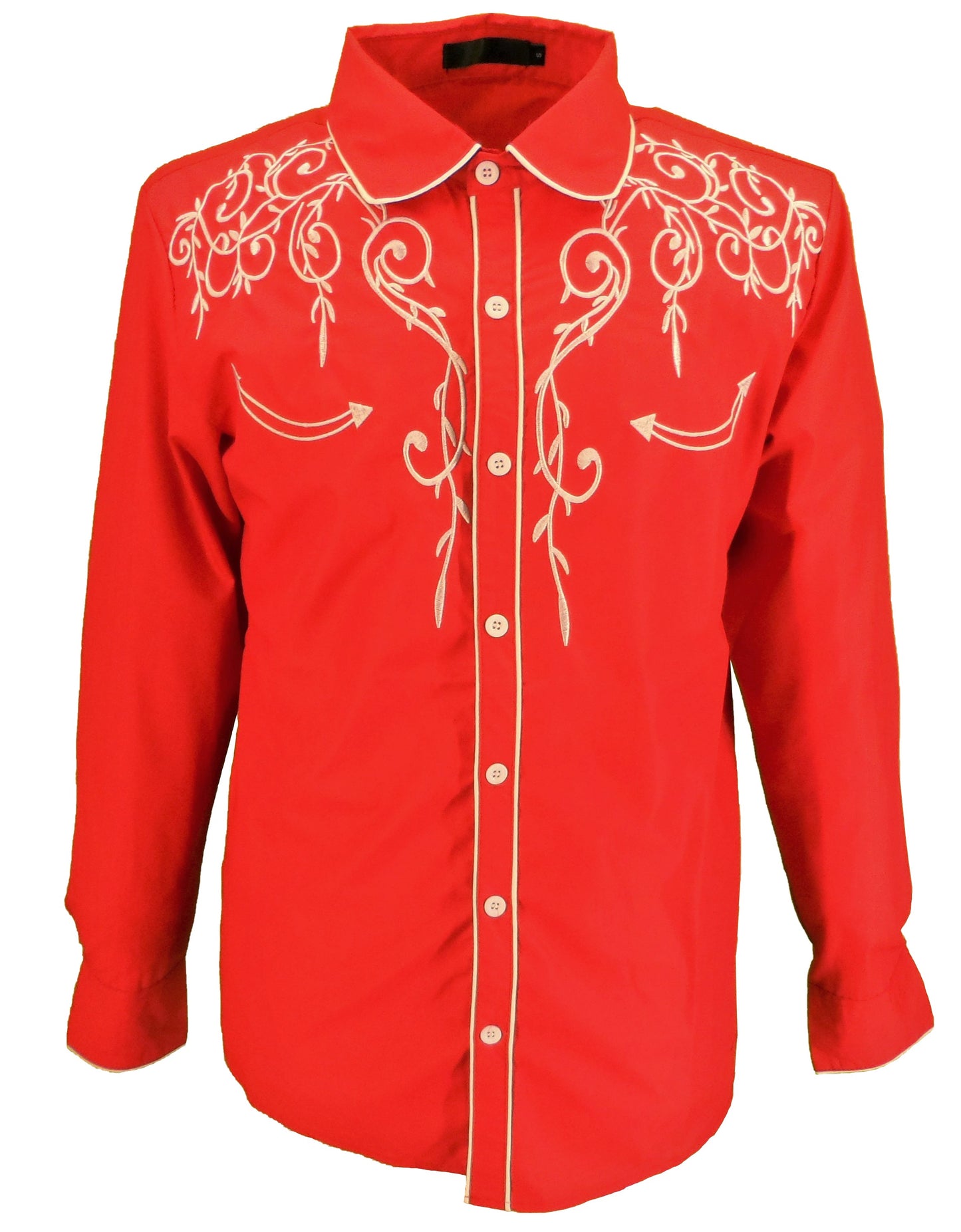 Men's Red Cowboy Shirt – Mazeys UK
